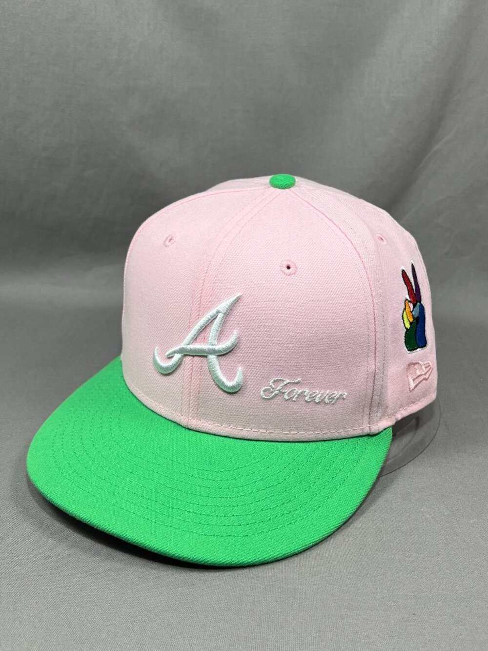 Atlanta Braves New Era 5950 Fitted 7 3/4 Hat Club All Star Jae Tips Forever Mens